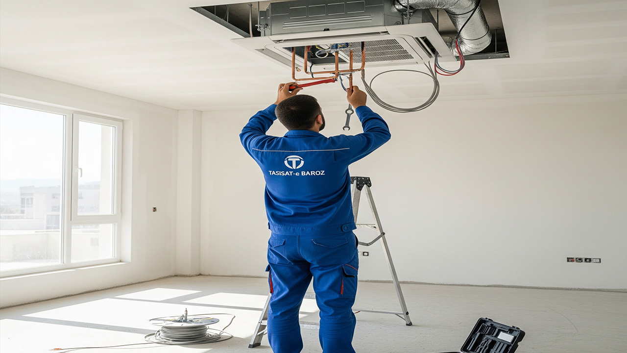 سرویس داکت اسپیلت در کوهسار - تماس با 09125124944